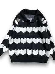 Maglione con cuore (3 colori)